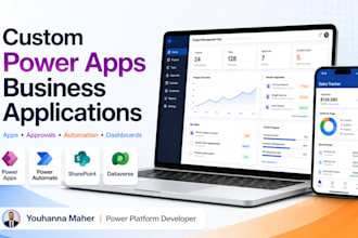 build a custom power apps business application