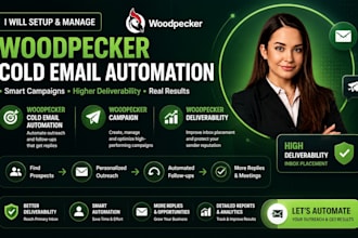 woodpecker cold email automation woodpecker campaign woodpecker deliverability