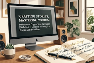 be your professional copywriter and creative content writer