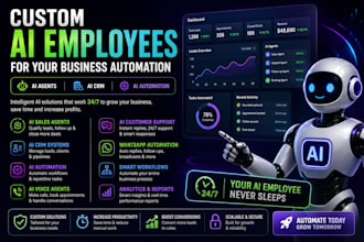 build custom ai employees for your business automation