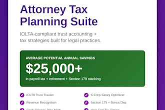 a CPA built attorney tax planning suite
