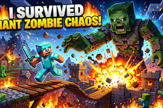 design viral minecraft youtube thumbnails