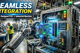 design premium custom pcb for industrial automation