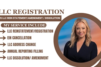 dissolve your llc, llc amendment, llc creation, ein amendment, delaware llc