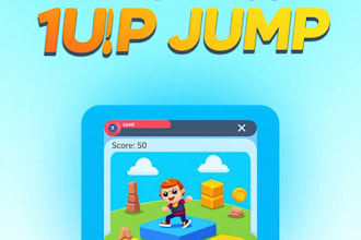 create 1up jump android game with coins double jump high score