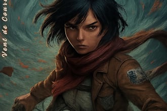 make aesthetic anime style digital art