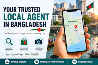 be your reliable local agent and virtual assistant in bangladesh