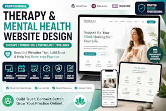 therapy website psychology mental health wellness website psychiatrist websites