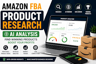 find profitable amazon fba products with ai powered research