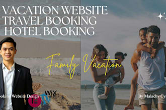 develop resort and travel, hotel booking, restaurant reservation website