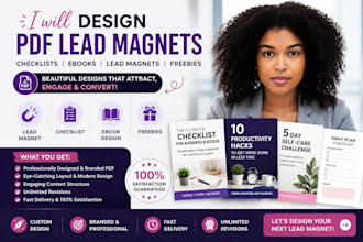 design  PDF lead mangnet checkist lead mannet ebbok design freebies