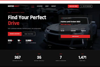 design and develop a modern business website for your local business