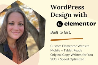 create a professional wordpress site using elementor pro
