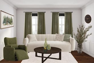 design modern living room mood boards