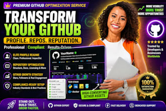 optimize your github profile readme for more visibility and followers