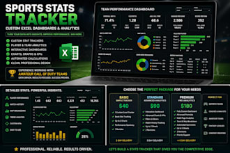 create sports stat trackers