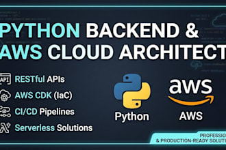 be your expert python backend developer and AWS cloud architect