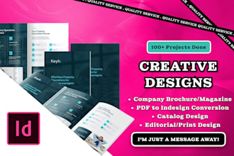 do adobe indesign creative brochure catalog editorial layouts pdf to indesign va