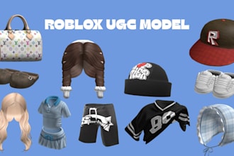roblox ugc model roblox accessories 3d character design