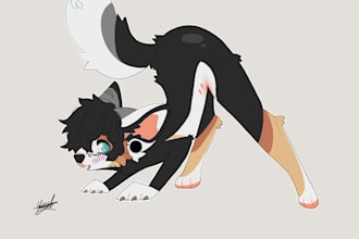 draw your furry or create nsfw or sfw
