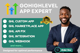 develop custom gohighlevel apps and API integrations