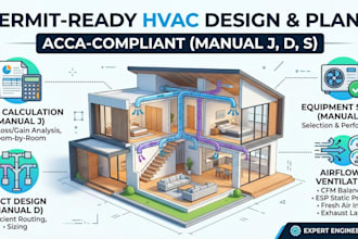 do hvac load calculation manual j d s duct design cfm esp ventilation