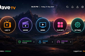custom iptv app branding ios iptv app with control panel iptv website automation