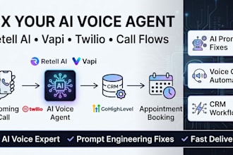 fix retell ai vapi voice agent prompt engineering call flow twilio voice call
