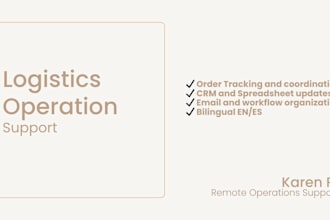 support your logistics and supply chain operations