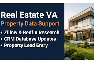 be your real estate virtual assistant for admin tasks
