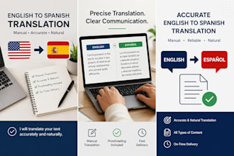 translate english to spanish manually