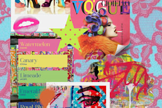 create aesthetic moodboards for your characters