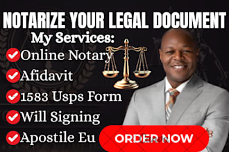 provide fast remote online notary and notarization services and legal documents