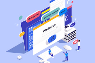 build a professional website or e commerce store