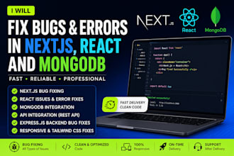 fix nextjs bugs, react issues in your web app