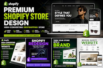 build shopify store, shopify store redesign, automated ecommerce shopify store