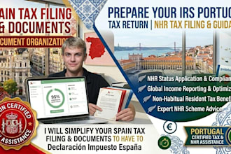 prepare your irs portugal tax return  nhr tax filing  guidance