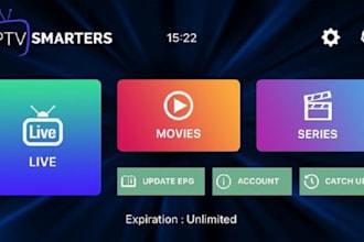 rebrand your android iptv app, ios iptv app and develop smart tv app