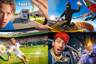 design an authentic youtube thumbnail