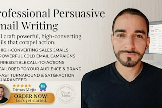 write highly persuasive email copy for you