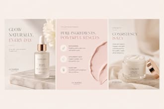 design a luxury real estate flyer or high end event invitation