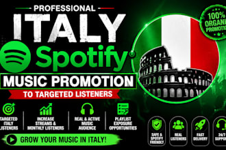 faro promozione musicale su spotify in italia, promozione spotify italiana