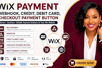 setup wix payment webhook credit debit card  checkout payment button apple pay