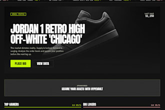 design and build a modern responsive landing page website