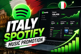 fare promozione musicale spotify in italia, promozione spotify italiana