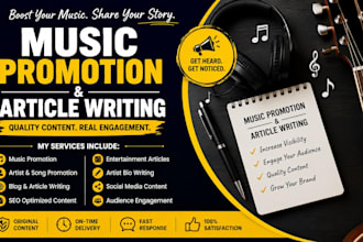 music article music promotion google news post blog news and guest post