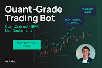 build your quantconnect or ibkr algorithmic trading bot