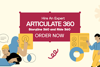 scorm online course, lms ready courses, quizzes, ppt, using rise 360 elearning