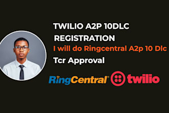 ringcentral a2p 10dlc , dialpad SMS setup a2p ghl registration and tcr approval
