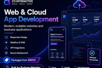 develop and deploy scalable web and cloud applications for your business